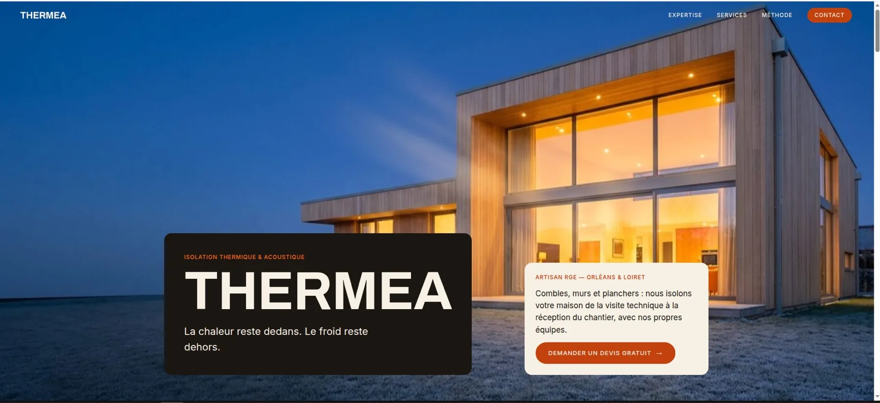 Thermea — Aislamiento térmico